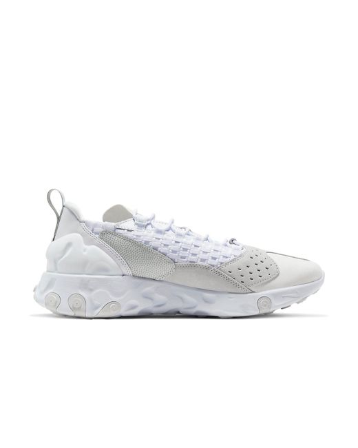 Nike White React Sertu 'Triple' for men