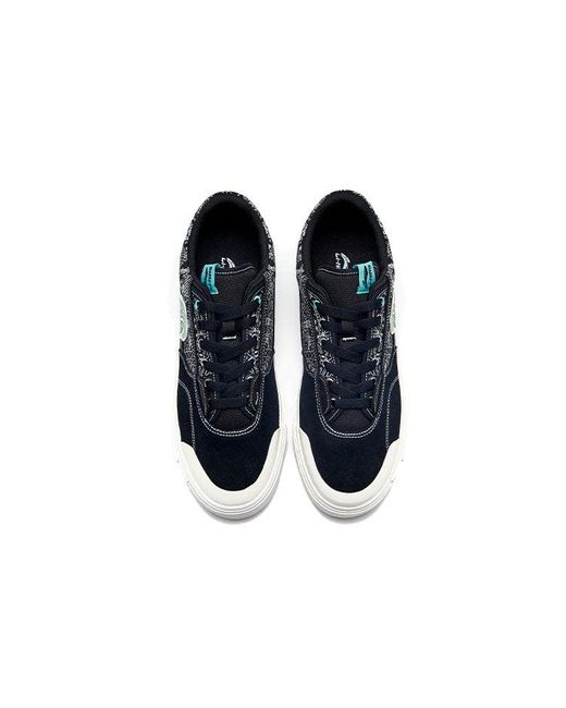 Li-ning Blue Skate Shoes X Steven Harington 'Palm Tree' for men