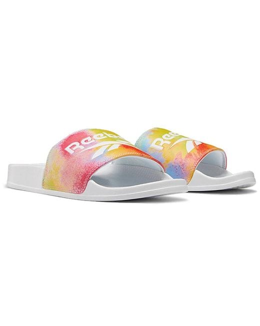 Reebok Blue Classic Slide 'Pride' for men