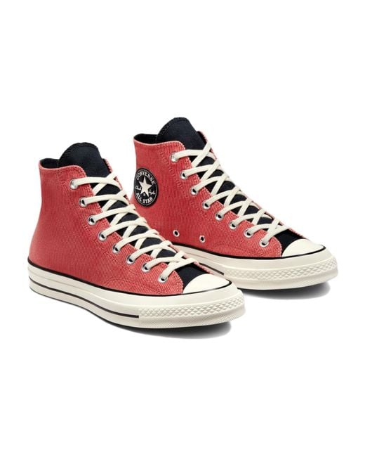 Converse Red Chuck 70 High 'Rhubarb Pie' for men