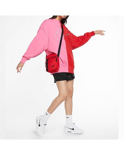 Nike Red (Wmns) Back Cardigan Zipper Long Sleeves Cz1431-657