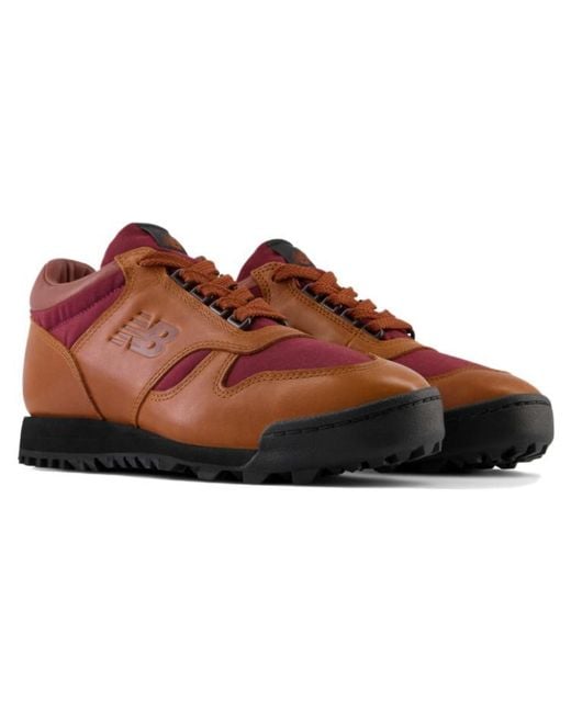 New Balance Brown Rainier Low 'Glazed Ginger Crimson' for men