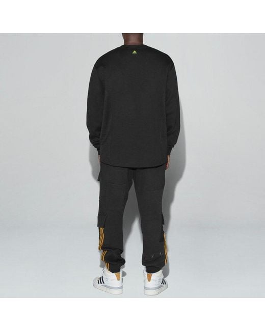 Adidas Black X Ivy Park Round-Neck Sweateshirt