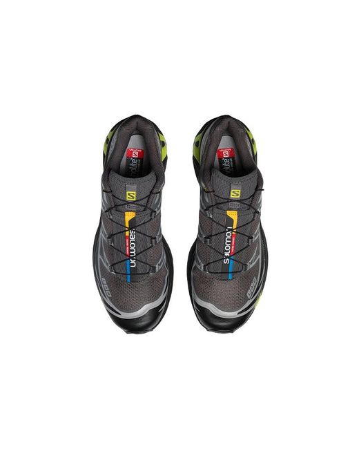 Salomon Brown Xt-6 Neon' for men