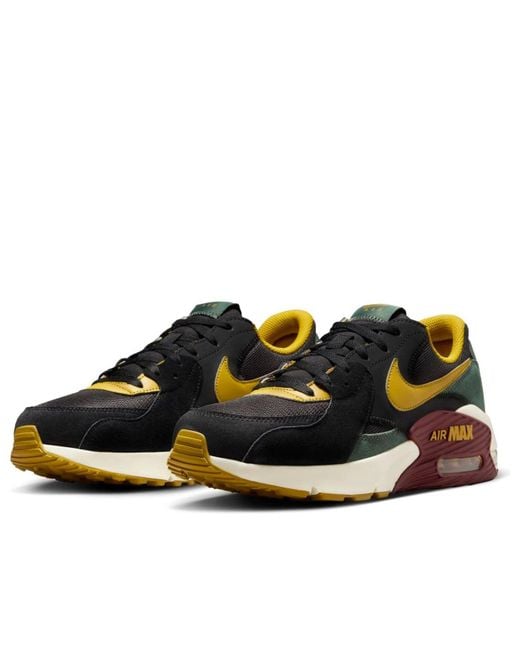 Nike Black Air Max Excee 'Vintage Bronzine' for men