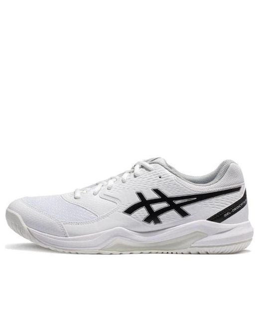 Asics White Gel-Dedicate 8 And' for men