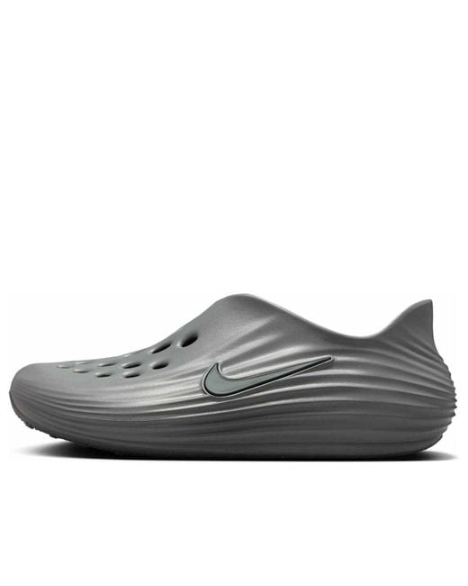 Nike Gray Reactx Rejuven8 Sandals 'Smoke' for men