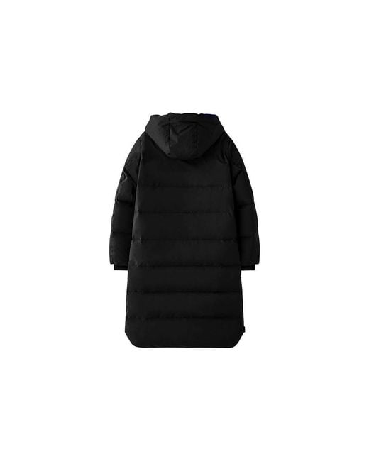 Under Armour Black Long Puffer Jacket for men