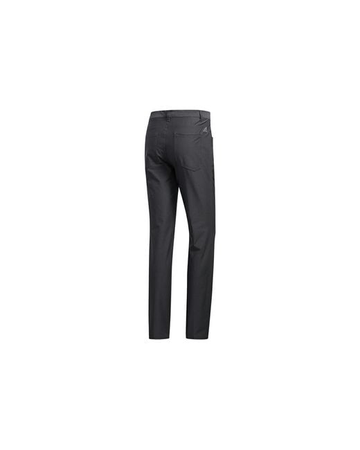 Adidas Blue Ultimate365 Five Pocket Solid Pants Six' for men