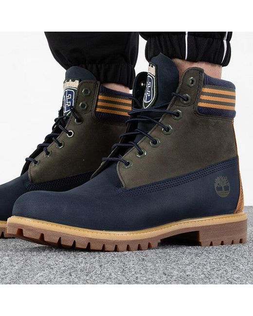 Timberland Blue 6 Inch Waterproof Boot for men