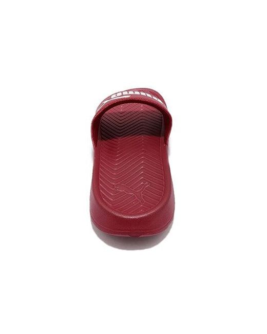PUMA Red Popcat Sandal Slippers for men