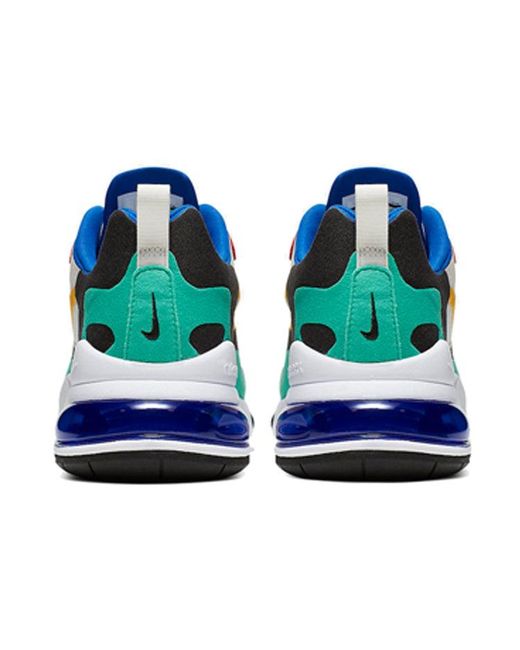 Nike Blue Air Max 270 React 'Bauhaus' for men