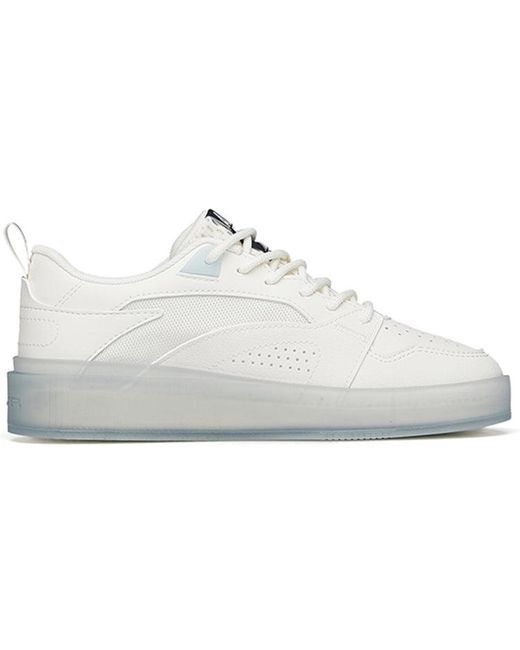 Anta White (Wmns) X Care Bears Skateboarding Series Sneakers 'Love-A-Lot'