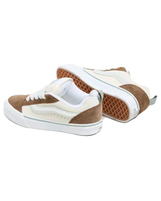 Vans White Knu Skool 'Multicolour' for men