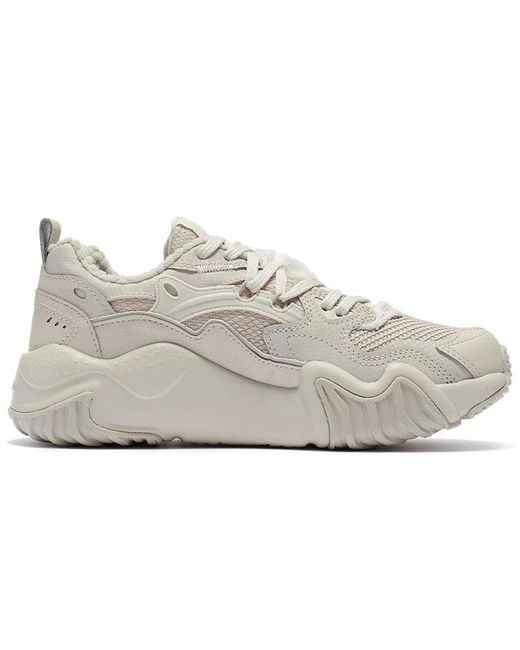 Li-ning White (Wmns) X-Claw Lite 'Oatmeal'