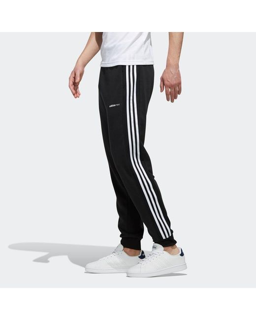 Adidas Black Neo M Cs Msh Pnl Tp Side Stripe Bundle Feet Sports Pants for men