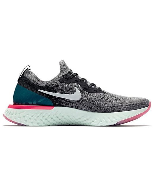 Nike Blue (Wmns) Epic React Flyknit 'Gunsmoke'