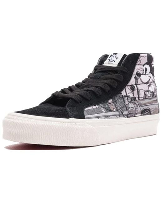 Vans Blue Sk8-Hi Disney X Mr Cartoon for men