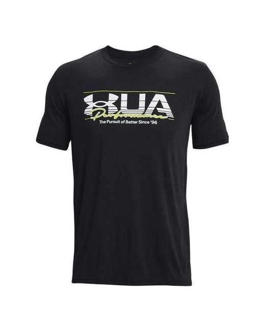 Under Armour Black Training Graphics T-Shirt for men