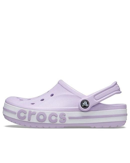 Purple crocs for online men