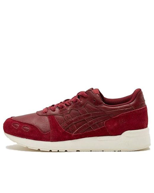 Asics Red Gel Lyte 'Burgundy' for men
