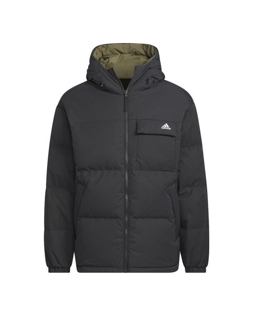 Adidas Black Reversible Down Jacket for men