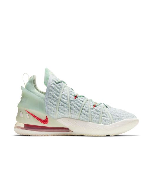 Nike White Lebron 18 Ep 'Empire Jade' for men