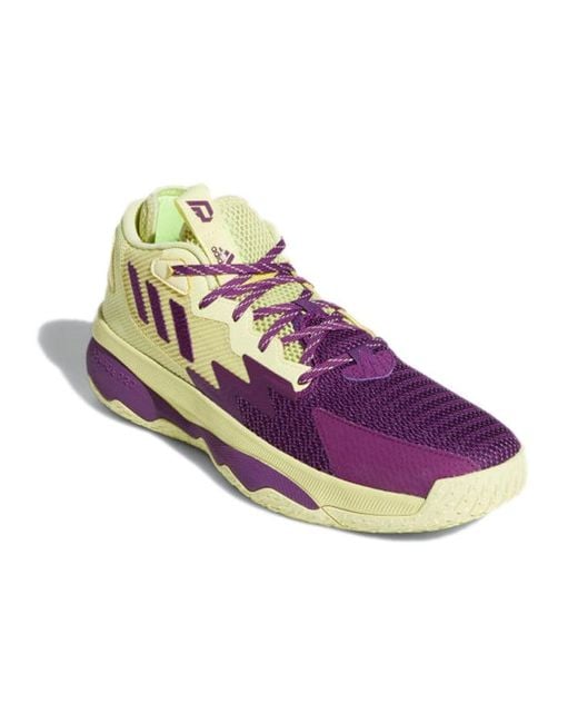 Adidas Purple Dame 8 'Dame Time' for men