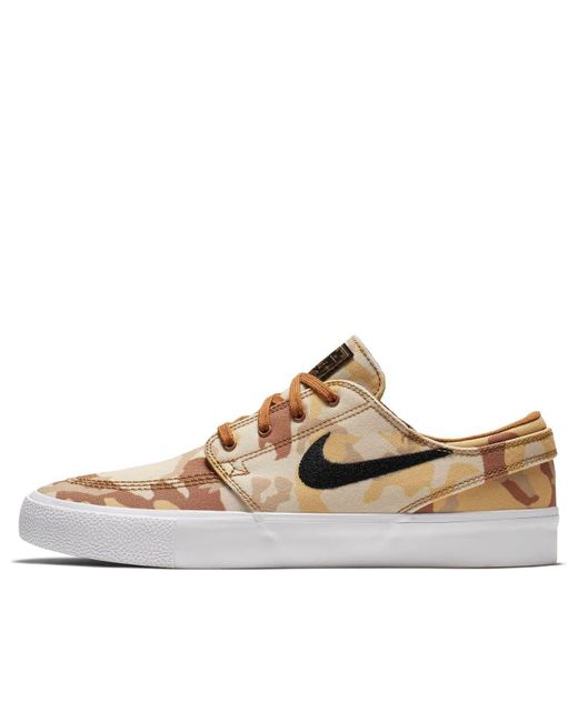 Nike Brown Zoom Janoski Canvas Premium Sb 'Light Camo' for men
