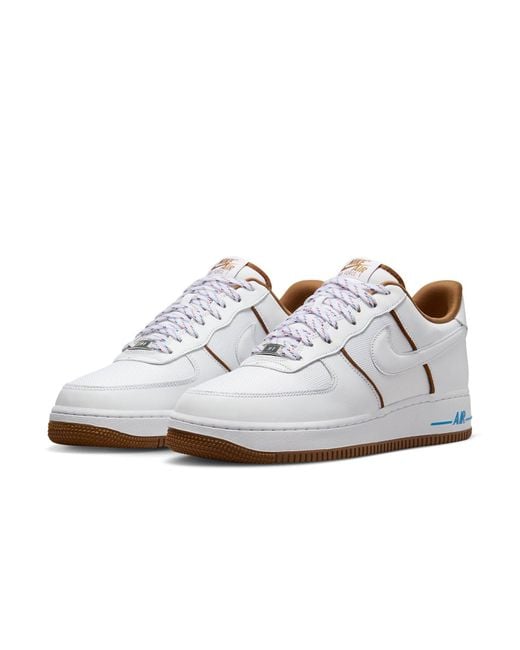 Nike White Air Force 1 '07 Lx Light British Tan' for men