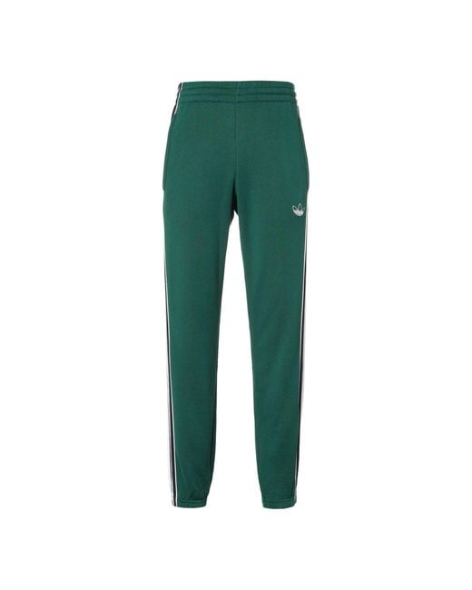 Adidas Green Originals 3-Stripes Panel Sweat Pants 'Collegiate/Legend Ink' for men