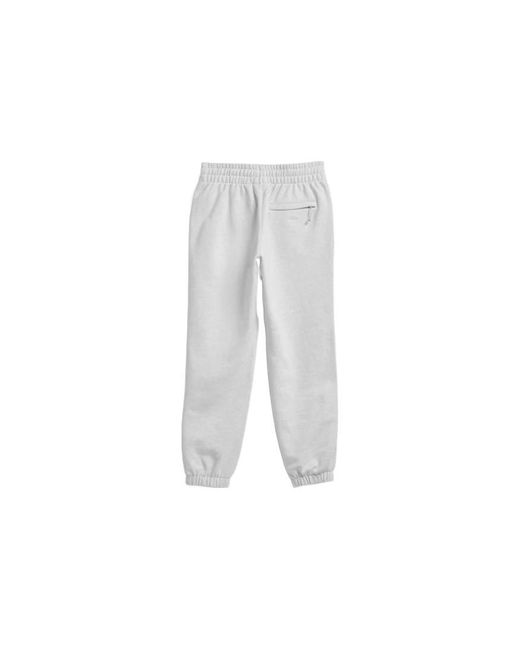 Adidas Gray X Pharrell Humanrace Logo Sweatpant 'Halo' for men