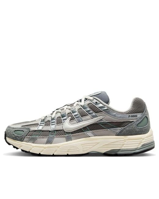 Nike White P-6000 'Light Iron Ore' for men