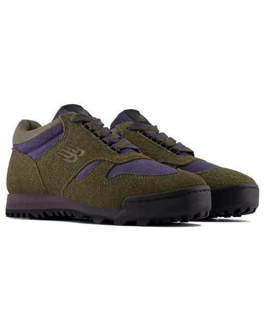 New Balance Black Rainier Low 'Dark Moss' for men