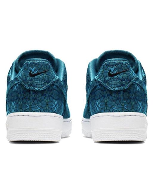 Nike Blue Air Force 1 Low Premium 'Stained Glass' for men