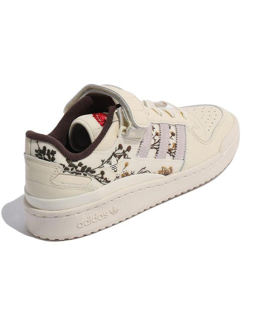 Adidas White Originals Forum Low for men