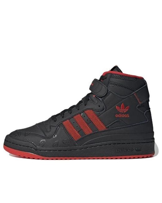 Adidas Blue Ksi X Forum High Paisley' for men