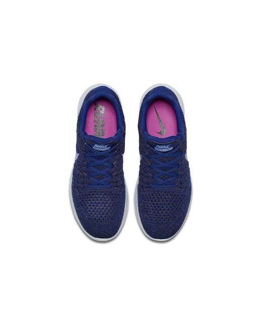 Nike Blue (Wmns) Lunarepic Low Flyknit 'Dark Raisin'