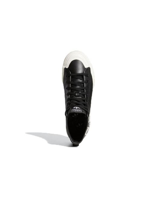 Adidas Black Nizza Hi Rf for men