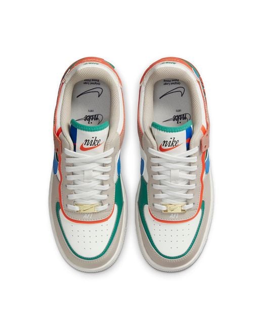 Nike Blue (Wmns) Air Force 1 Shadow 'Sail Signal'