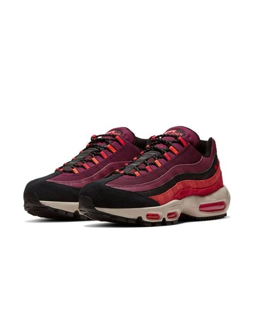 Nike Red Air Max 95 Winterized 'Villain' for men