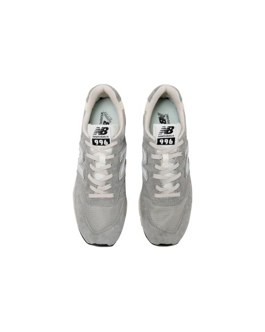 New Balance White 996 Rv2 for men