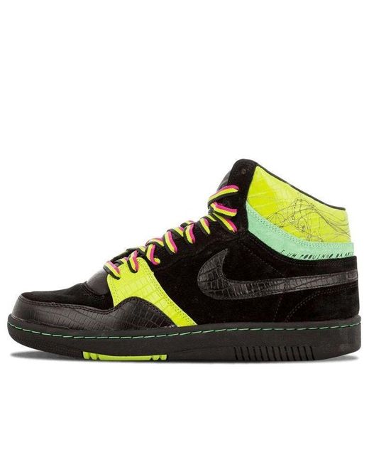 Nike Black Court Force Hi for men