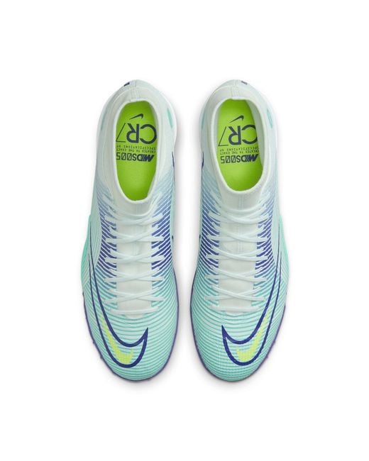 Nike Blue Mercurial Superfly 8 Academy Dream Speed Tf Turf for men