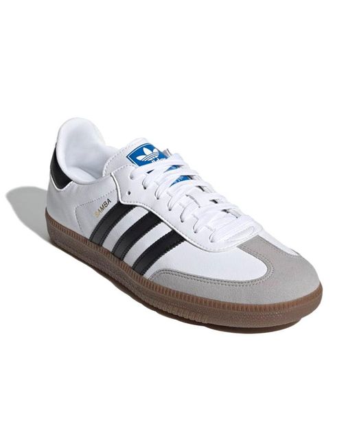 Adidas White Samba Vegan Gum' for men