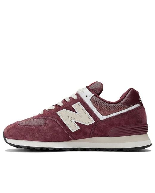 New Balance Purple 574 Shoes for men