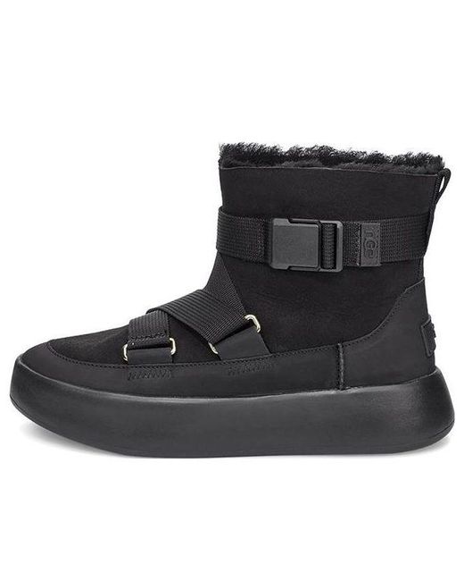 Ugg Black (Wmns) Classic Boom Buckle Snow Boots