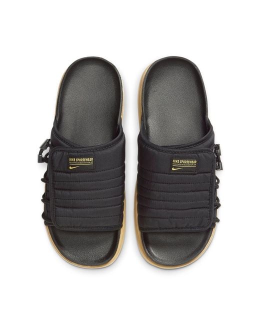 Nike Blue Asuna 2 Slide Gum' for men