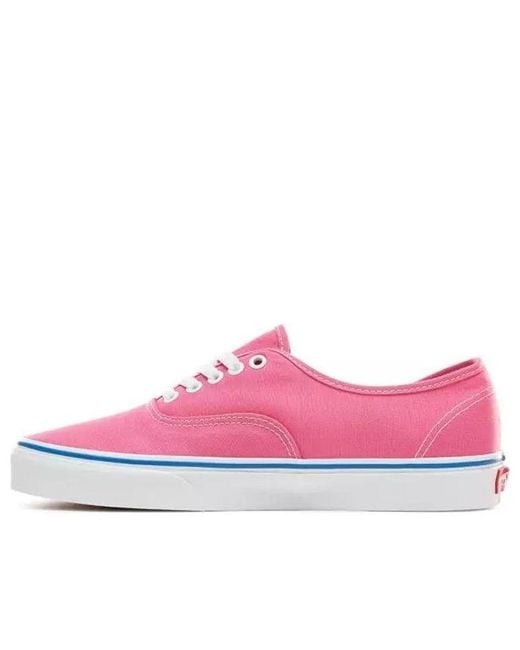 Vans Pink Authentic 'Carmine Rose' for men