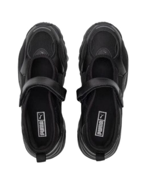 PUMA Black (Wmns) Pulsar Wedge Sandals